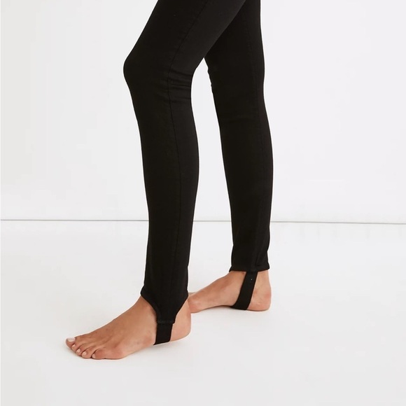 Madewell 11" High-Rise Roadtripper Supersoft Skinny Jeans Stirrup NC321 Size 28 - Picture 3 of 6